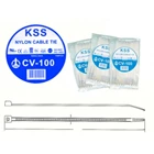 Kabel Ties KSS Nylon CV-100 Putih 1